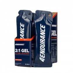Gel energizant 4Endurance - 2:1 Gel - Blood Orange 71g