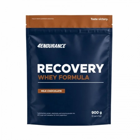4Endurance - Recovery Whey Formula - Milk Chocolate - 900 g 4Endurance - Recovery Whey Formula - Milk Chocolate - 900 g