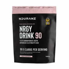 Bautura izotonica Nduranz - Nrgy Drink 90 Peach Raspberry - 1200 g