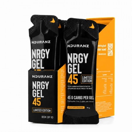 Gel energizant Nduranz Nrgy Gel 45 Sicilian Orange Gel energizant Nduranz Nrgy Gel 45 Sicilian Orange