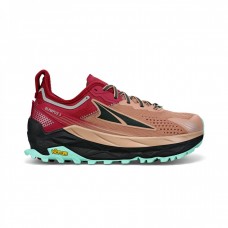 Pantofi alergare trail dama Altra Olympus 5 Brown/Red SS23