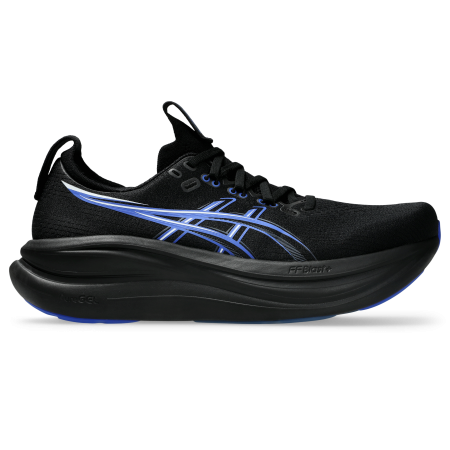 Pantofi alergare barbati ASICS GEL-NIMBUS 28 BLACK/NEON BLUE FW'26 Pantofi alergare barbati ASICS GEL-NIMBUS 28 BLACK/NEON BLUE FW'26