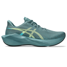 Pantofi alergare barbati ASICS NOVABLAST 6 FOGGY TEAL/YELLOW FW'26