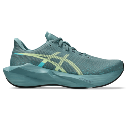 Pantofi alergare barbati ASICS NOVABLAST 6 FOGGY TEAL/YELLOW FW'26