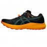 Pantofi alergare trail barbati ASICS Fuji Lite 5 SAXON GREEN/RAINY LAKE SS'25