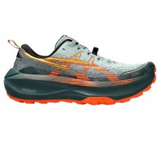 Pantofi alergare trail barbati ASICS Trabuco Max 4 COLD MOSS/NOVA ORANGE SS'25