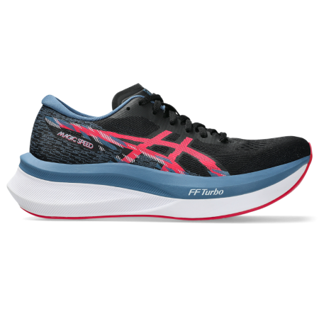 Pantofi alergare dama ASICS MAGIC SPEED 4 BLACK/WINTER SEA FW'25