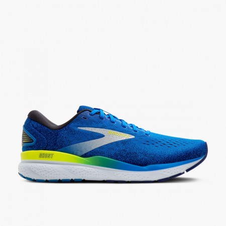 Pantofi alergare barbati Brooks Ghost 16 Electric Blue/Navy/Lemon FW24