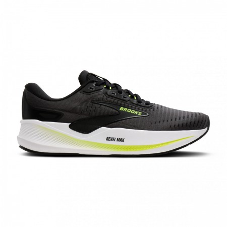 Pantofi alergare barbati Brooks Revel Max Black SS'26