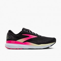 Pantofi alergare dama Brooks Ghost 16 Black/Pink FW24