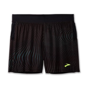 Sort alergare barbati BROOKS Sherpa 5" Short Black