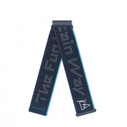 Curea ceas COROS 22mm Kilian Jornet Nylon Band Blue pentru APEX 4 42mm, PACE 4, PACE Pro, PACE 3, APEX 2 Pro, APEX Pro
