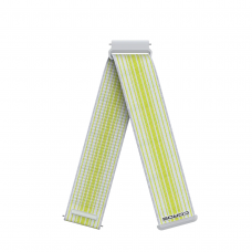 Curea Ceas COROS Pace 4 22mm Nylon Band - White pentru PACE 3, PACE 4, PACE Pro, APEX 4 42mm, APEX Pro, APEX 2 Pro, APEX 46mm