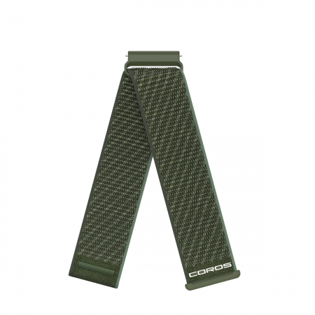 Curea Ceas COROS APEX 4 Nylon Band 24mm Green pentru APEX 4 46mm / Nomad
