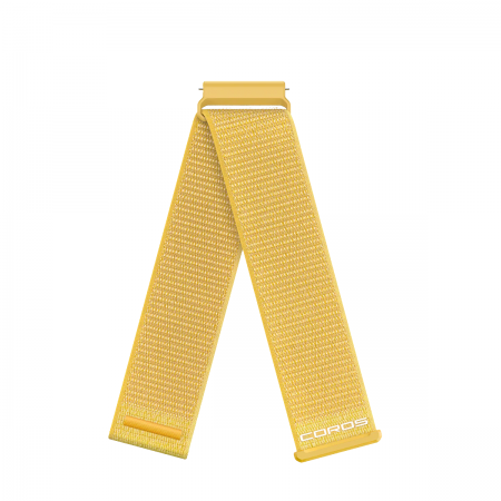 Curea Ceas COROS APEX 4 Nylon Band 24mm Yellow pentru APEX 4 46mm / Nomad