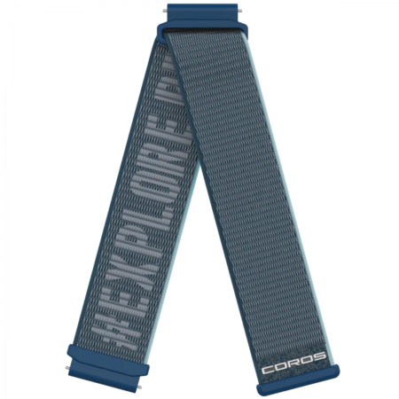 Curea Ceas COROS 20mm Nylon Band - Blue pentru APEX 2 / PACE 2 / APEX 42mm