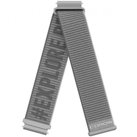Curea Ceas COROS 20mm Nylon Band - Grey pentru APEX 2 / PACE 2 / APEX 42mm