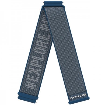 Curea Ceas COROS 22mm Nylon Band - Blue pentru APEX 2 Pro / APEX Pro / APEX 46mm