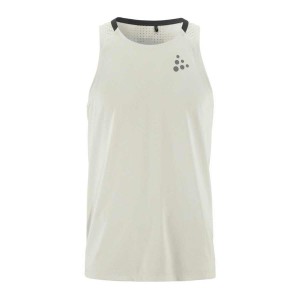 Maiou alergare barbati CRAFT PRO HYPERVENT SINGLET 2 White