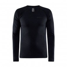 Bluza tehnica alergare barbati CRAFT CORE DRY ACTIVE COMFORT LS Black