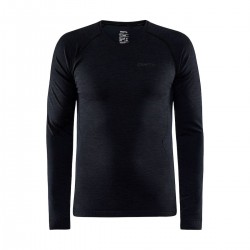 Bluza tehnica alergare barbati CRAFT CORE DRY ACTIVE COMFORT LS Black