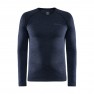 Bluza tehnica alergare barbati CRAFT CORE DRY ACTIVE COMFORT LS Indigo