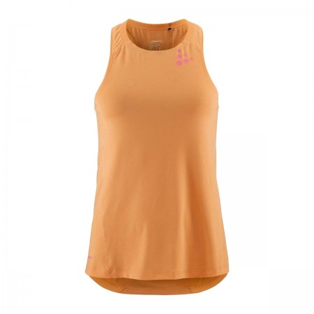 Maiou alergare dama CRAFT PRO HYPERVENT SINGLET 2 Orange