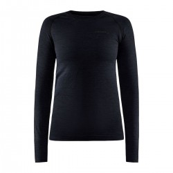 Bluza tehnica alergare dama CRAFT CORE DRY ACTIVE COMFORT LS Black