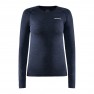 Bluza tehnica alergare dama CRAFT CORE DRY ACTIVE COMFORT LS Indigo Bluza tehnica alergare dama CRAFT CORE DRY ACTIVE COMFORT LS Indigo