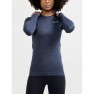 Bluza tehnica alergare dama CRAFT CORE DRY ACTIVE COMFORT LS Indigo Bluza tehnica alergare dama CRAFT CORE DRY ACTIVE COMFORT LS Indigo