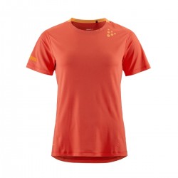 Tricou alergare dama CRAFT PRO HYPERVENT TEE 2 Red