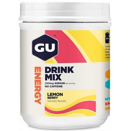 Bautura energizanta GU Energy Drink Mix, Lemon Berry - 30 portii