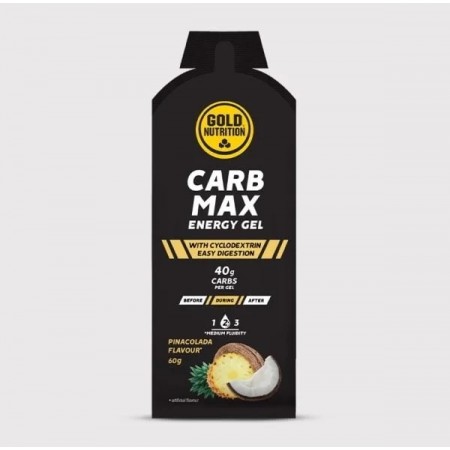 Gel energizant GoldNutrition Carb Max Boost Pina Colada 60g