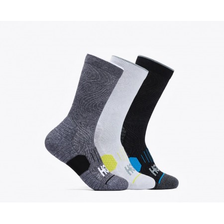 Sosete alergare HOKA Crew Run Sock 3-Pack WBGR FW'26 Sosete alergare HOKA Crew Run Sock 3-Pack WBGR FW'26
