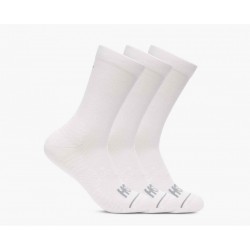 Sosete alergare HOKA Crew Run Sock 3-Pack WHTWH FW'26