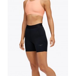 Sort alergare dama HOKA Novafly 6'' Knit Short BLK FW'26