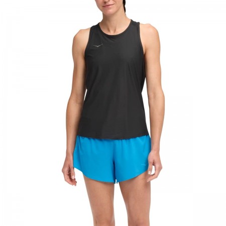 Maiou alergare dama HOKA Airolite Tank 2.0 BLK SS'26 Maiou alergare dama HOKA Airolite Tank 2.0 BLK SS'26