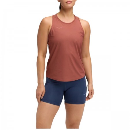 Maiou alergare dama HOKA Airolite Tank 2.0 ROUG SS'26