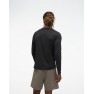 Tricou alergare cu maneca lunga barbati HOKA EveryRun Long Sleeve, BLK FW'26 Tricou alergare cu maneca lunga barbati HOKA EveryRun Long Sleeve, BLK FW'26