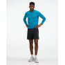 Sort alergare barbati HOKA Glide 7'' Short 2in1, BLK FW'26