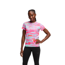 Tricou alergare dama HOKA Airolite Short Sleeve 2.0 PNKB FW'25