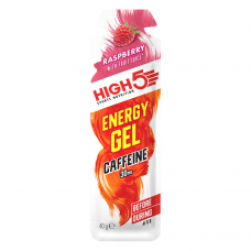 Gel energizant High5 Energy Gel Caffeine 40g - Raspberry 