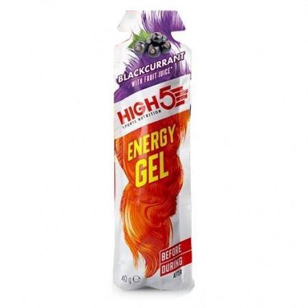 Gel energizant High5 Energy Gel 40g - Blackcurrant