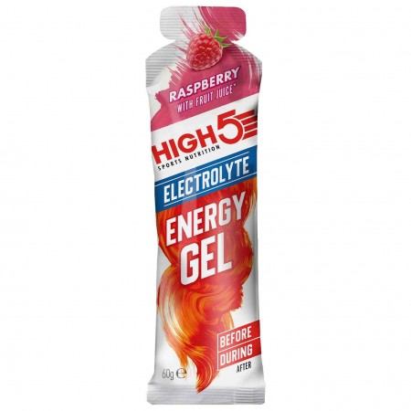 Gel energizant High5 Energy Gel Electrolyte 60g - Raspberry Gel energizant High5 Energy Gel Electrolyte 60g - Raspberry