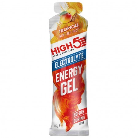 Gel energizant High5 Energy Gel Electrolyte 60g - Tropical
