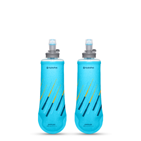HYDRAPAK Softflask 250ml - 2- Pack, Malibu Blue HYDRAPAK Softflask 250ml - 2- Pack, Malibu Blue