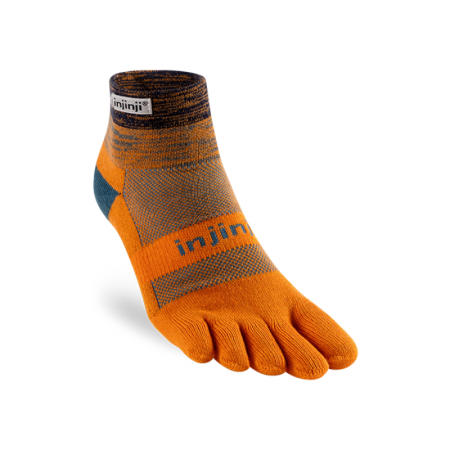 Sosete alergare trail unisex Injinji  MW Mini-crew Harvest