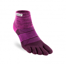 Sosete alergare trail dama Injinji  MW Mini-crew Violet