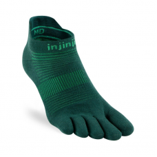 Sosete alergare unisex Injinji Run LW No-show, Jade