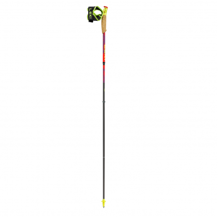 Bete Trail Leki Ultratrail FX.One Superlite Bright Red - Violet - Neonyellow